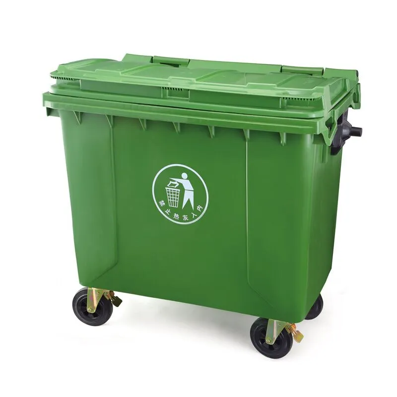 1100liter 660liter trash bin cart