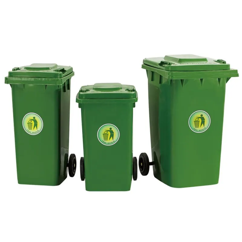 outdoor plastic trash can wheelie bin 240l 120l 360l